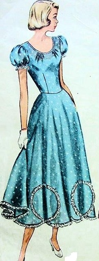 miss women junior dress circa 1940

              historical reproduction