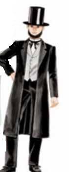 abraham lincoln historical roleplaying costume