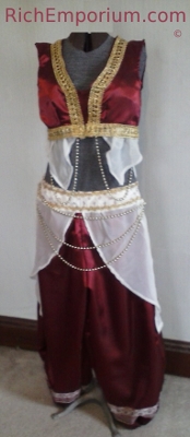 Samia Gamal belly dancer costume
