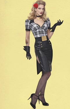black canary historical
                  roleplaying cosplay costume