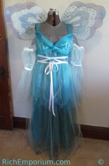 blue fairy pinocchio roleplaying fantasy costume
