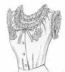 miss civil war victorian camisole historical roleplaying fantasy costume