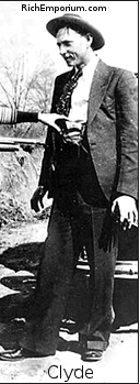 Clyde Barrow costume for Bonnie-and-Clyde