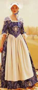 miss colonial daydress historical roleplaying costume