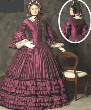 miss daydress civil war 1864 historical roleplaying fantasy costume