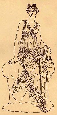 Euterpe Greek Chiton goddess costume