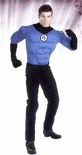 mr. fantastic four mens roleplaying cosplay costume