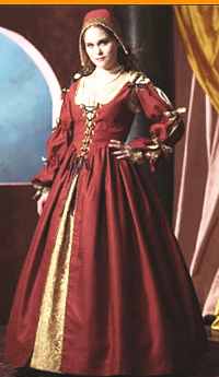 miss flemish renaissance gown historical roleplaying costume