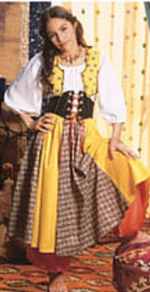 girl gypsy fantasy costume