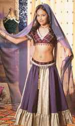girl harem dancer fantasy costume