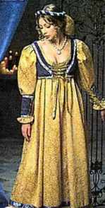 Miss Juliet historical roleplaying fantasy costume of Romeo and Juliet