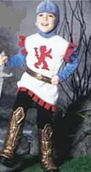 knight kid child roleplaying fantasy costume