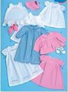 infant baby layette 1940 historical clothing