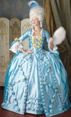 marie antoinette ballgown historical roleplaying fantasy costume