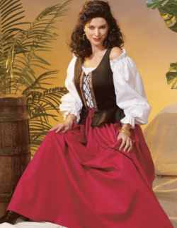 miss pirate wench historical roleplaying fantasy costume