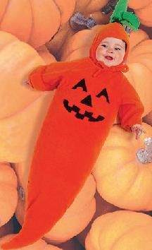 pumpkin baby halloween roleplaying infant costume