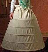 Renaissance hoop underpinnings for historical hoop dresses skirts