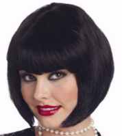 wig flapper woman historical roleplaying fantasy costume accessory