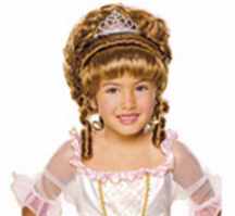 girl louis xvi roleplaying halloween historical costume wig
