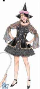 girl witch halloween costume clothing